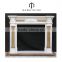 Natural marble / limstone indoor fireplace frame sculpture