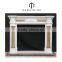 Natural marble / limstone indoor fireplace frame sculpture