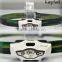 3 led plastic headlamp 3W white led + 2 red led head powered by 3/AAA battery