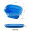 Functional fish cookware basket silicone vegetable storage