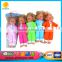 13 inch newborn american sex girl baby doll wear newborn baby clothes with two baby bottle
