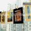 Standing Paper Photo Frame Mini Frame Single Tabletop Frame folding paper photo frame