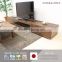 Hand crafted and stylish design wooden TV table made of solid wood