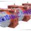 Reducer gearboxes for single screw barrel extruder