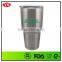 18/8 double wall 30oz stainless steel silver tumbler