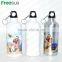 Wholesale sublimation 500ml blank sport aluminum personalised sports drink bottles