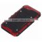 China Supplier Anti Shock Case for iPhone 6 Waterproof Metal TPU Cover for iPhone 6S Red Color