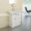 Hot sale 450/550/600 bathroom vanity, MINI freestand cabinet, High glossy white bathroom cabinet