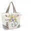 kraft canvas shopping bag design