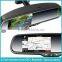 Germid Hot selling ------Win CE gps rearview mirror monitor works with most cars with reverse camera display
