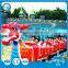 Funny children train ride! Double track roller coaster electric Dragon train rides supplier for sale