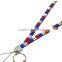 Bling Bright retractable cheap rhinestone lanyard with id badge holder