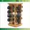 Bamboo Spice Rack, Bamboo Kitchen Rack, Bamboo Spices Organization