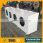 R744 fish processing room air cooler electric defrost