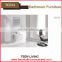 hot sales new design soild wood italian style sanitary pvc wrapped door vanity