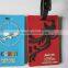 pvc luggage tag, silicone luggage tag, rubber luggage tag