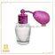 New product golden party style cosmetic glass powder container