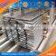 aluminium 6082-t6 triangle extruded aluminium factory / flat shape aluminum channel