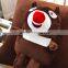 2015 new style cushion & quilt 100% cotton quilt cute style Brown Bear