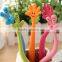 Hot selling new fahion soft cute design rubber flexible gesture finger ballpoint pen for kids