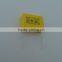 Taiwan 330nf X2 capacitor voltage 275v film for capacitor manufacturing