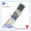 ZF White 12 Keys YR-H03 AC Remote Control with Clamshell for Haier Air-conditioner Factory