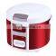 New design red stainless steel deluxe rice cooker