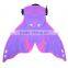 Hot kid monofins Christmas gifts Mermaid fins F106