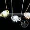 925 sterling silver shining crown with pearl creative pendant necklace fashion women necklace jewelry 6360462