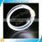 China factory direct wholesale led light auto bulds Light guide ange eyes ring head lamp car led lighting angel eyes
