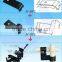 JYJ-18|Pipe cross connector|SPCC tube fastener|Joints for pipe rack system