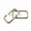 large open plain metal bag hardware square ring