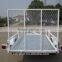 Flat Trailer With Galvanized Sheet and Loading Ramp for Goods F-510