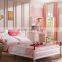 2016 new design two color children bedroom furniture pink and white