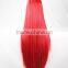 Hot Sale 100cm Long Straight White/pink/red Ladies Synthetic Hair Wig,heat Fibre Anime Cosplay Wig Peruca