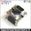 D-SUB Dual Port Connector, 9 Pin Right Angle Type