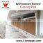 Poultry Liquid Cooling system Cooling Pad and Fan in Poultry Farm