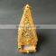 wholesale two colors tower shape beautful incense burner with cryatsl and four angle bottom