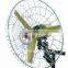 Rechargeable rotary fan for industry