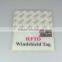 OEM Custom Printing RFID Tags 860~960MHz RFID Label for Car Windshield