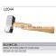 1kg cast iron cheap mason hammer with wooden handle