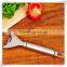 Hand held apple and potato peeler