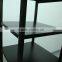 5-tire solid black metal beer glass rack