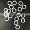 Eco-friendly plastic injection molding 16.5mm food grade PP ring for silicone valve