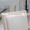 White leather cheap waiting room chair with comfotable back