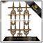 Garden Decoration Color Painted Metal Cast Aluminum Garden Picket Fence Spears