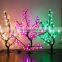 Small simulated bonsai cherry tree artificial Led bonsai tree plants