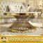 new model rose golden round coffee table tea table