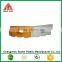 PE Plastic road block barrier water filled trafic barrier easy essemble use red and whiter colour