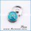 Fashion design 18mm metal snap button for leather bracelets, necklace